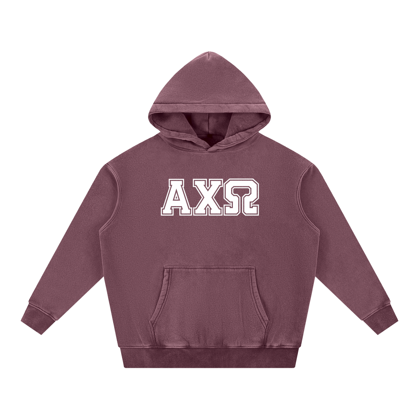 Alpha Chi Omega Letters Hoodie