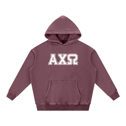 Alpha Chi Omega Letters Hoodie