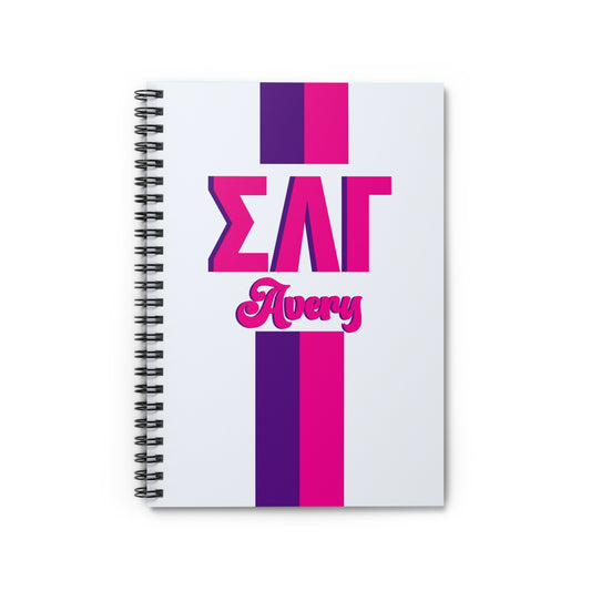 Sigma Lambda Gamma Personalized Notebook
