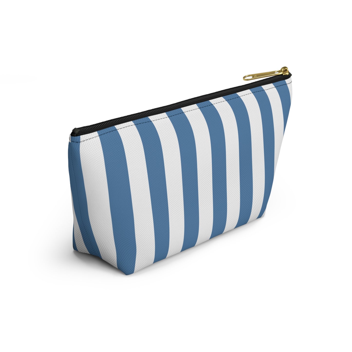 Phi Sigma Sigma Personalized Stripe Makeup Bag - Ivy Society