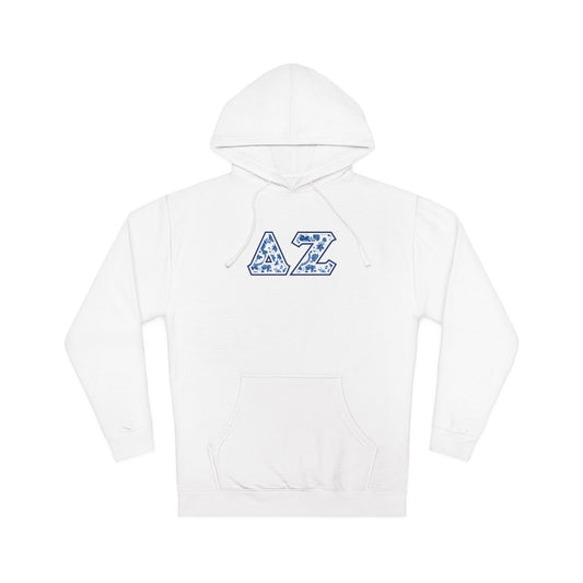 Delta Zeta Blue Willow Hoodie - Ivy Society