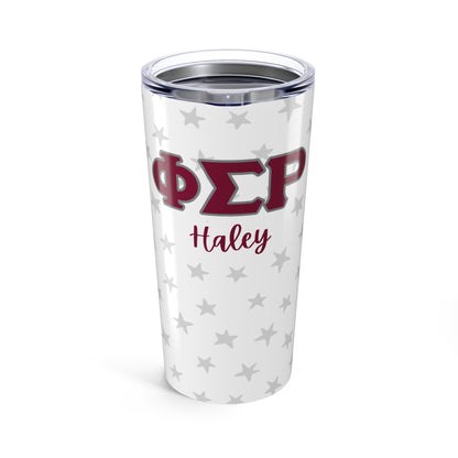 Phi Sigma Rho Personalized Star Tumbler - Ivy Society