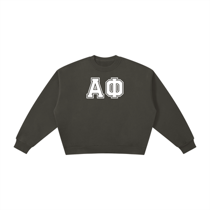 Alpha Phi Letters Sweatshirt