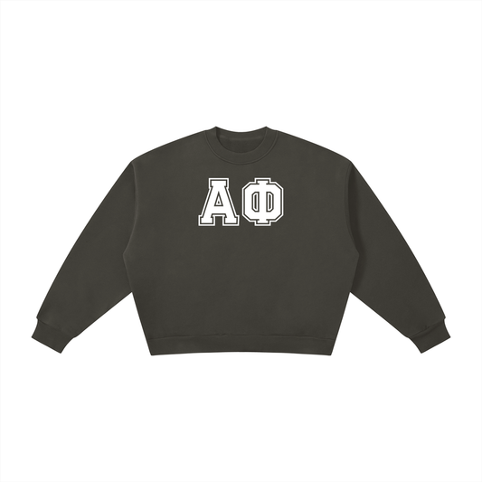 Alpha Phi Letters Sweatshirt