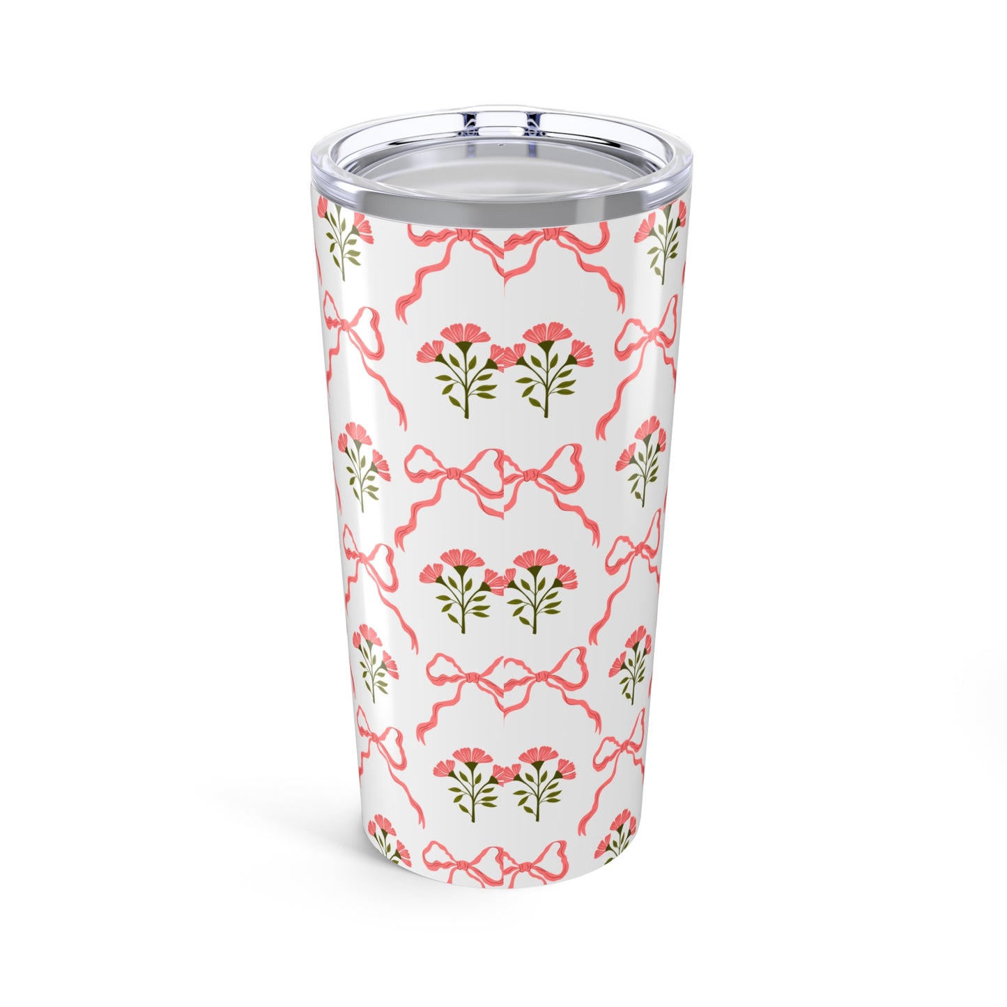 Delta Zeta Personalized Flower Tumbler