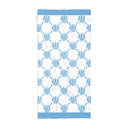 Alpha Delta Pi Print Beach Towel - Ivy Society