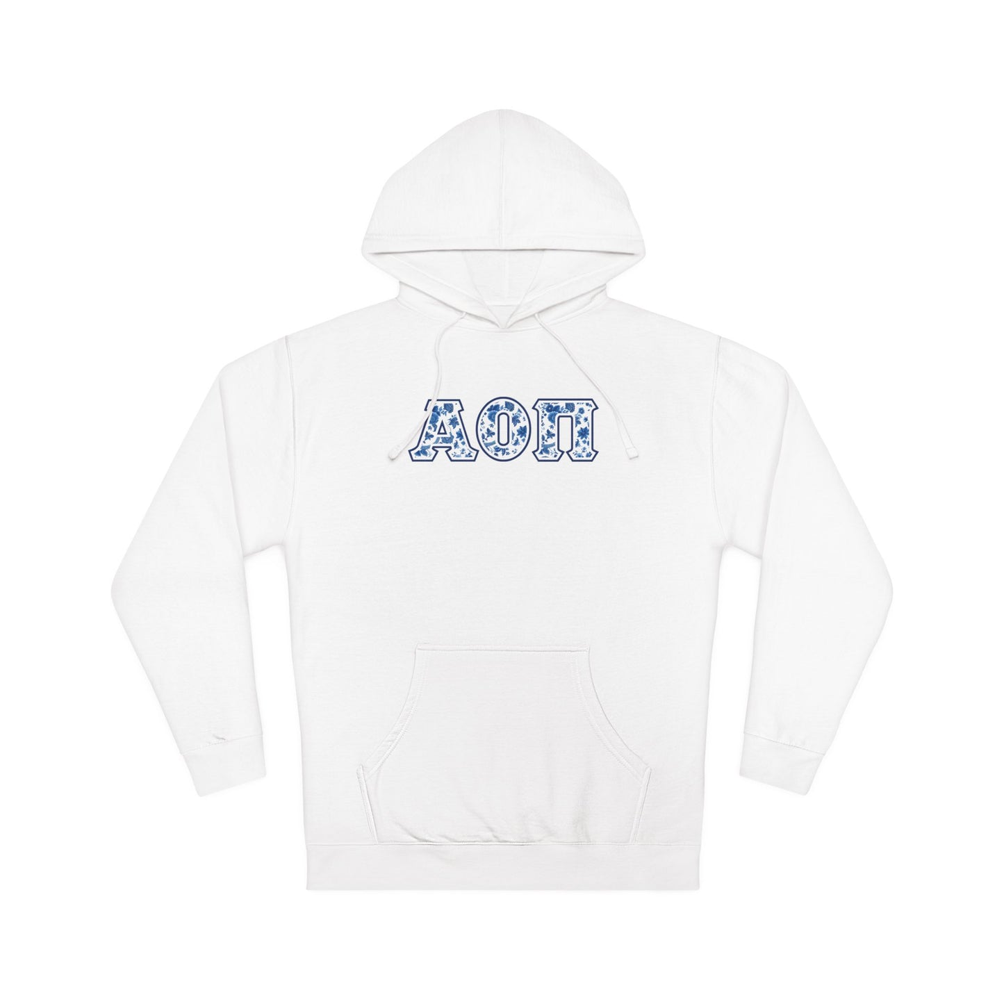 Alpha Omicron Pi Blue Willow Hoodie - Ivy Society