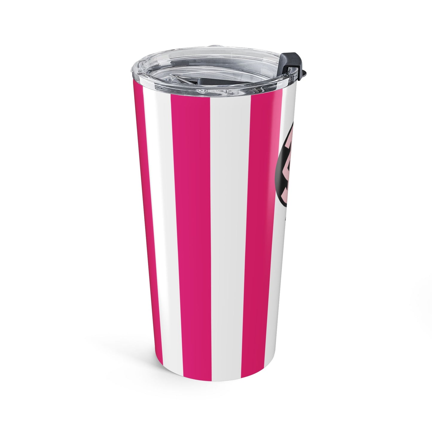 Phi Mu Personalized Stripe Tumbler - Ivy Society