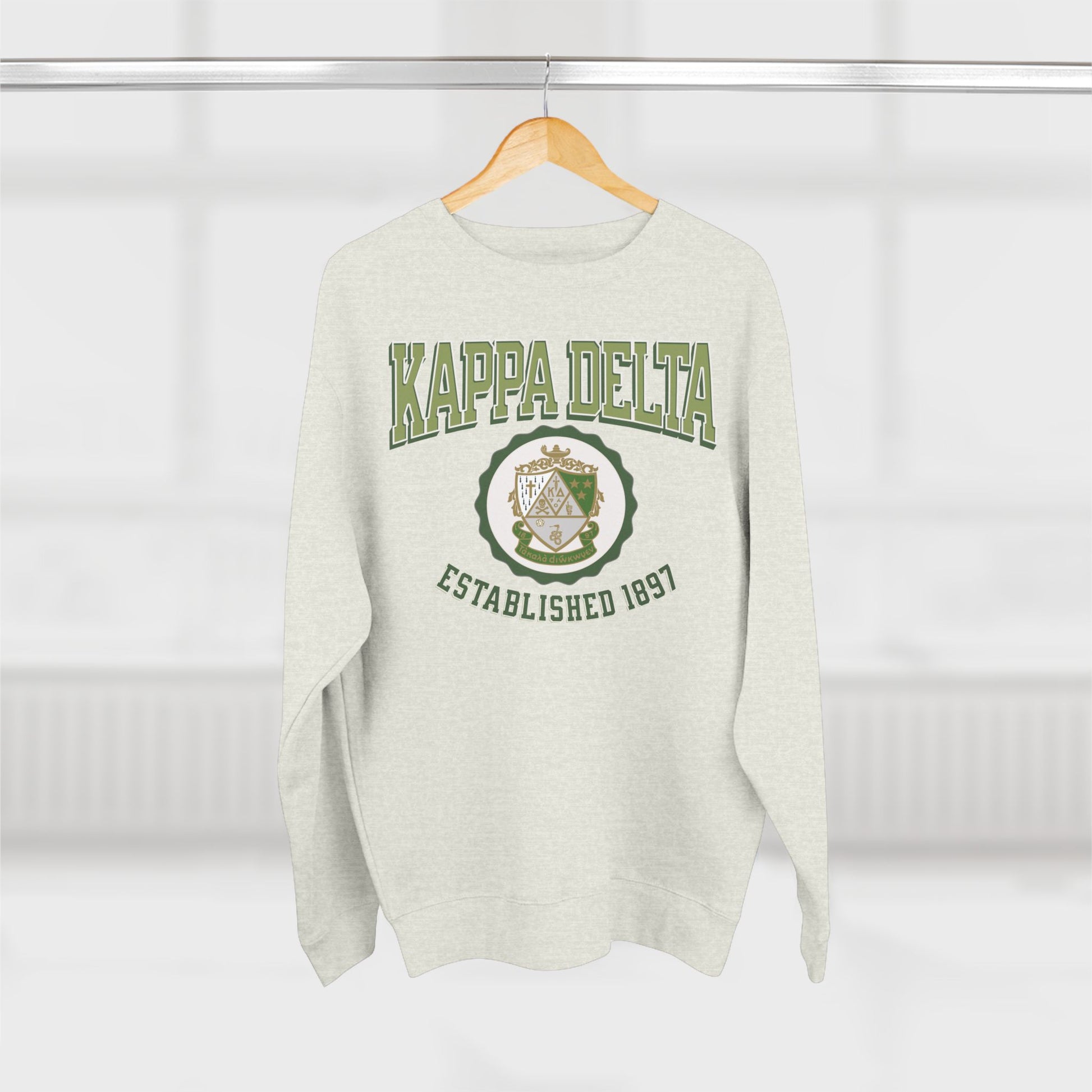 Kappa Delta Crest Sweatshirt - Ivy Society