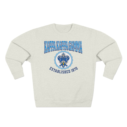Kappa Kappa Gamma Crest Sweatshirt - Ivy Society