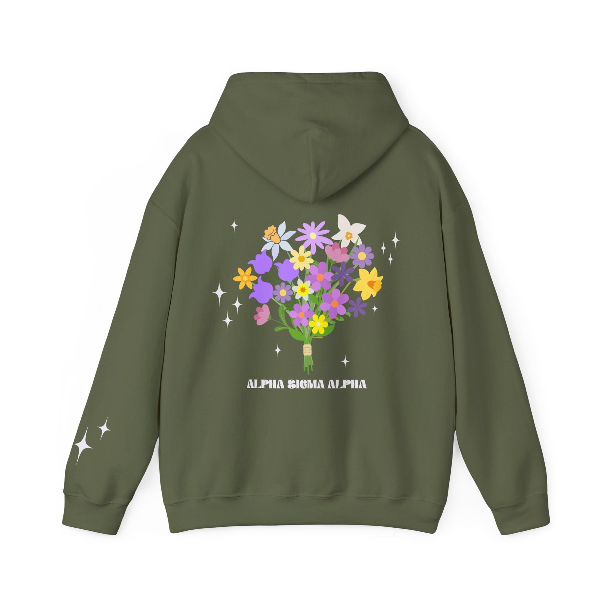 Alpha Sigma Alpha Bouquet Hoodie - Ivy Society