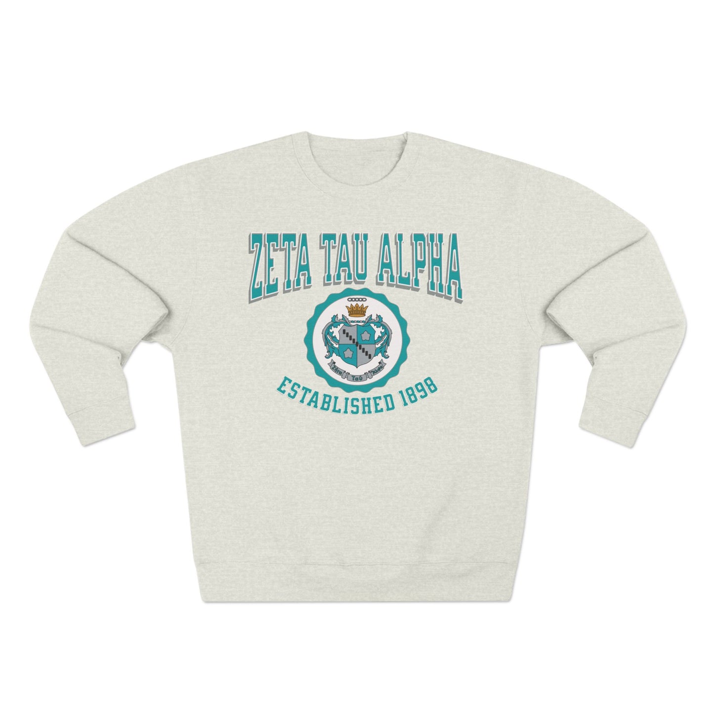 Zeta Tau Alpha Crest Sweatshirt