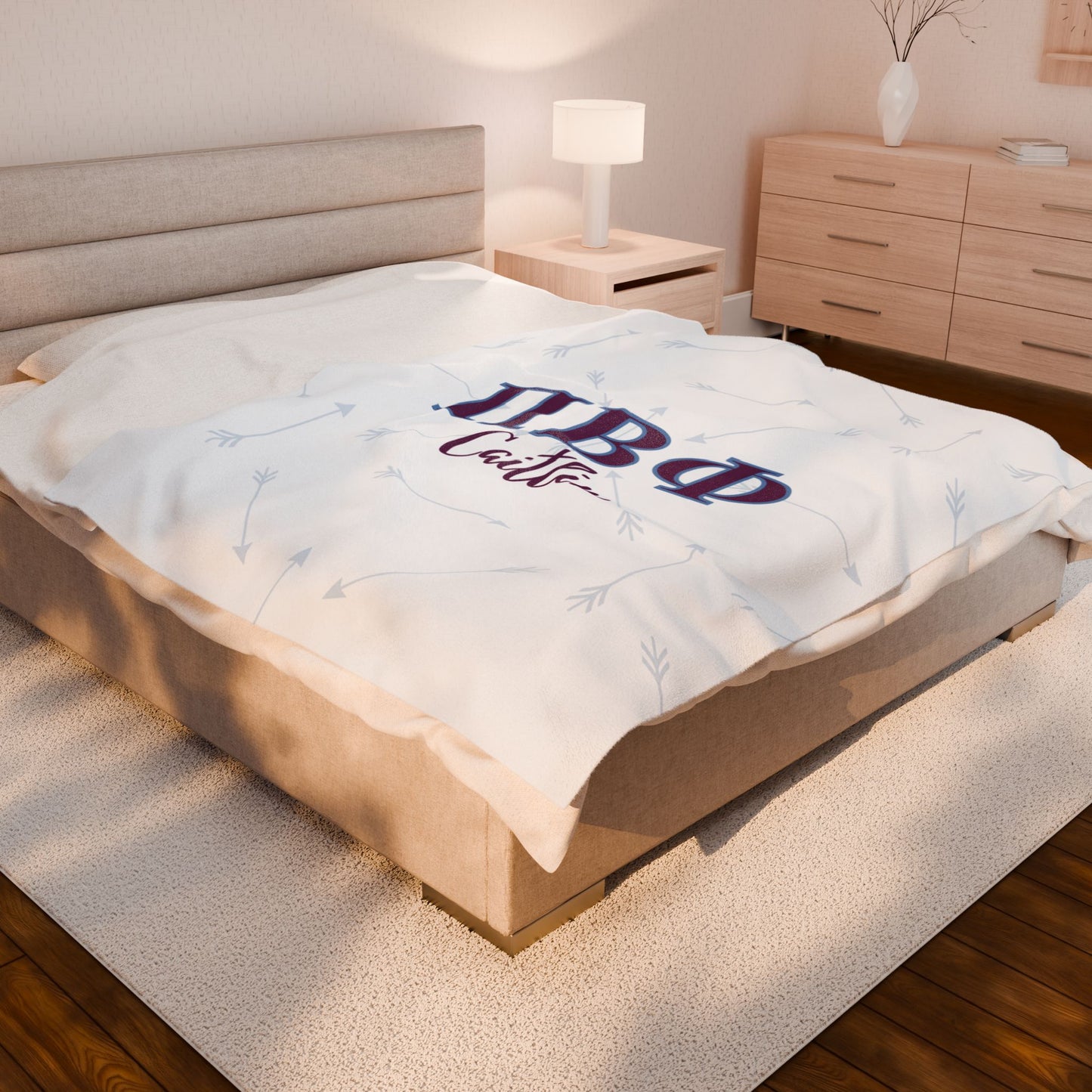 Pi Beta Phi, pi phi merchandise, sorority blanket, personalized blanket, pi beta phi gift