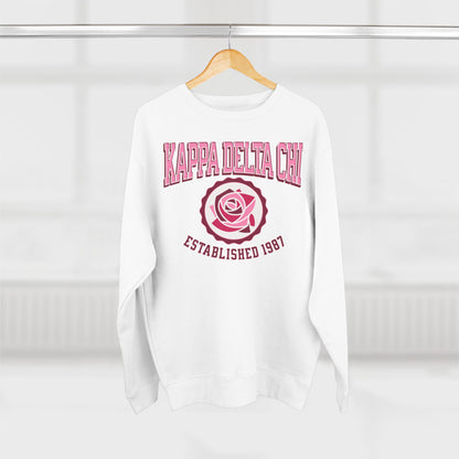 Kappa Delta Chi Rose Sweatshirt - Ivy Society