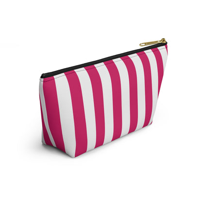 Phi Mu Personalized Stripe Makeup Bag - Ivy Society