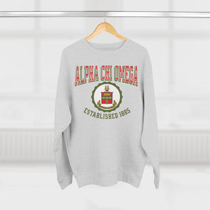 Alpha Chi Omega Crest Sweatshirt
