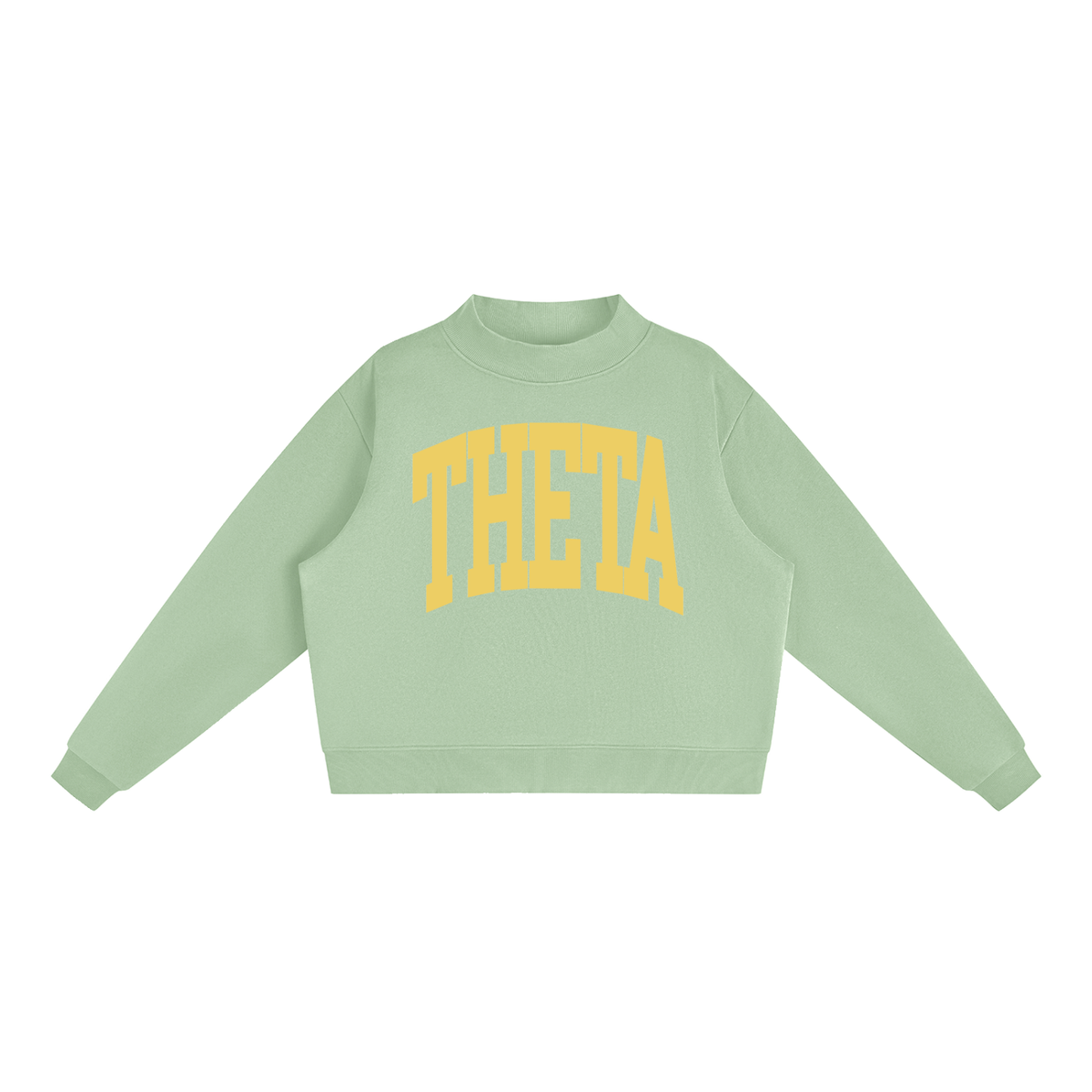 Kappa Alpha Theta Big Mock Neck Sweatshirt