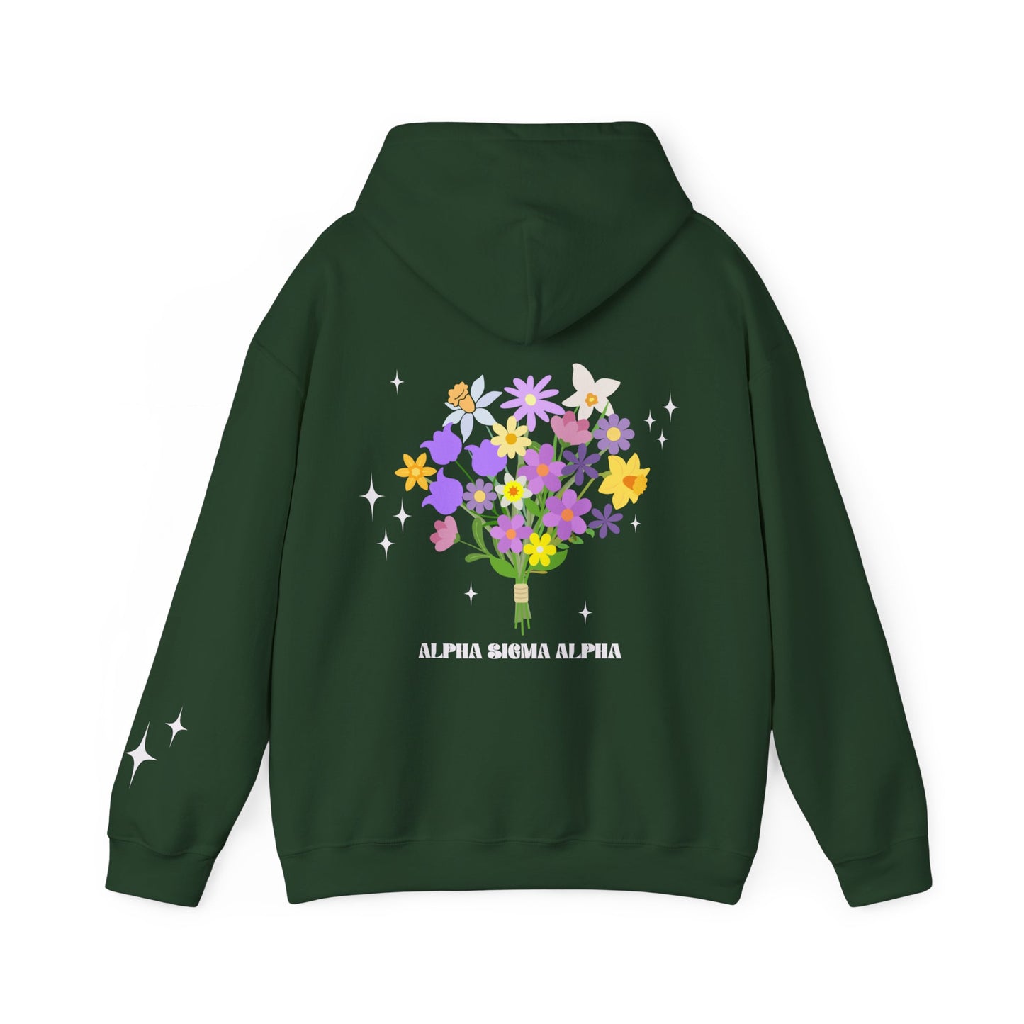 Alpha Sigma Alpha Bouquet Hoodie - Ivy Society