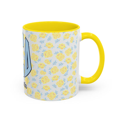 Alpha Xi Delta Personalized Flower Mug - Ivy Society