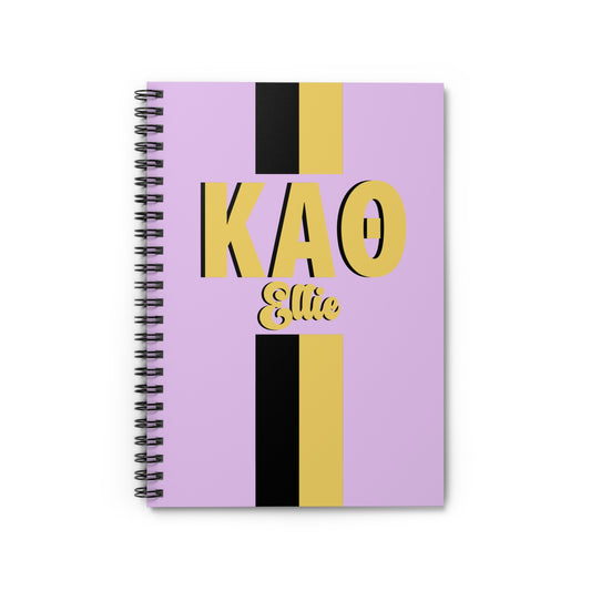 Kappa Alpha Theta Personalized Notebook