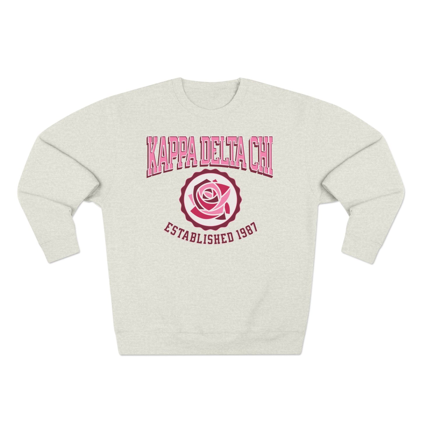 Kappa Delta Chi Rose Sweatshirt - Ivy Society