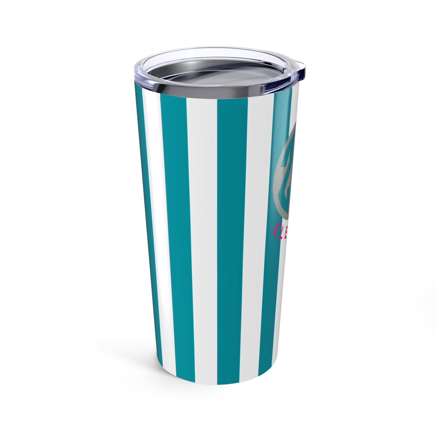 Zeta Tau Alpha Personalized Striped Tumbler