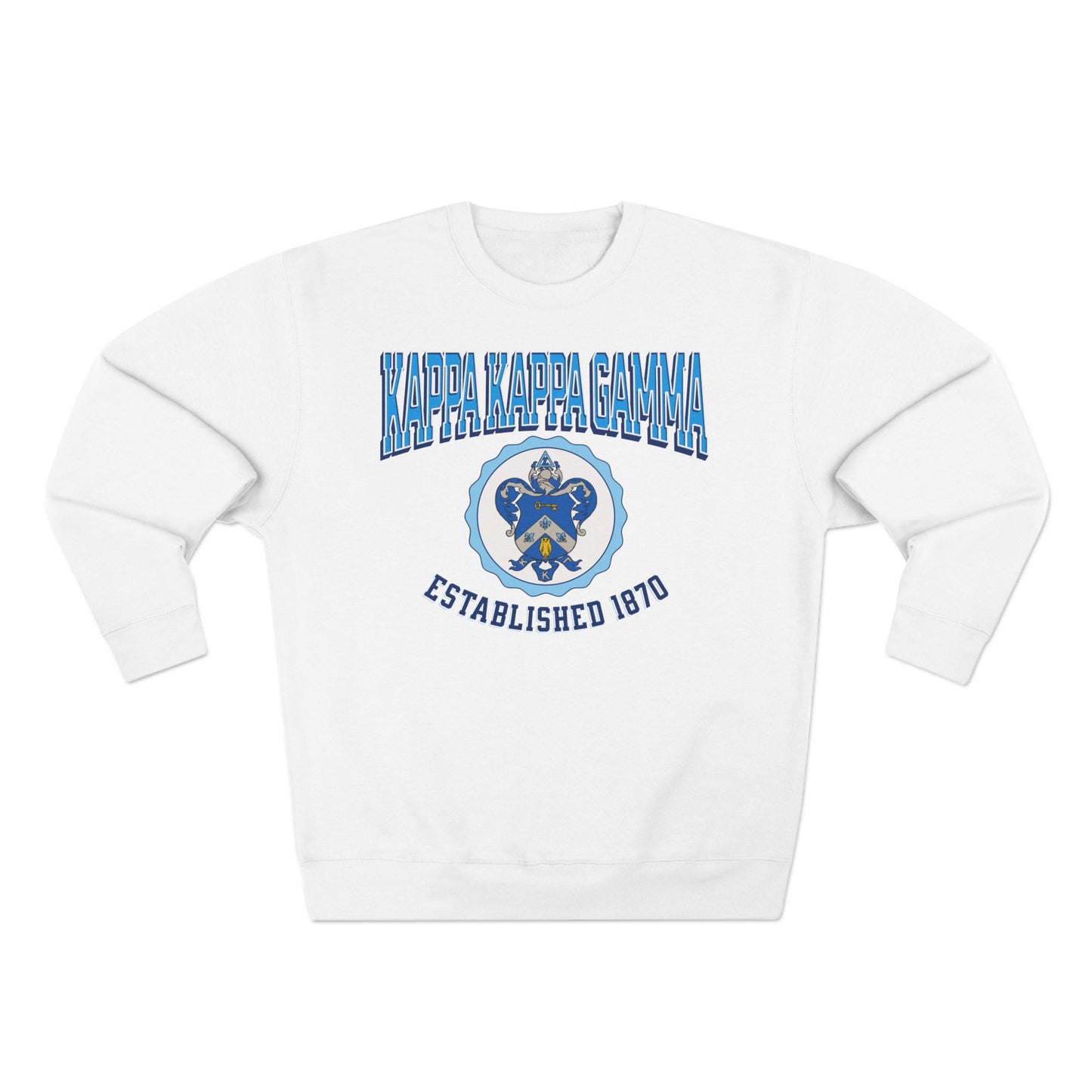 Kappa Kappa Gamma Crest Sweatshirt - Ivy Society