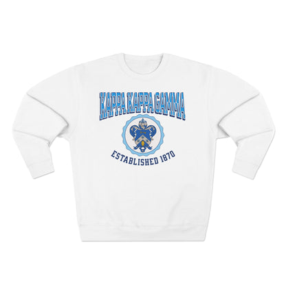 Kappa Kappa Gamma Crest Sweatshirt - Ivy Society