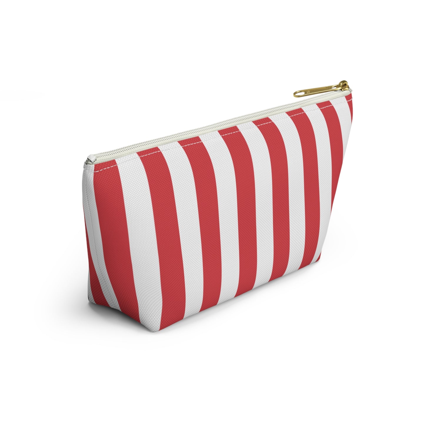 Alpha Chi Omega Personalized Stripe Makeup Bag - Ivy Society
