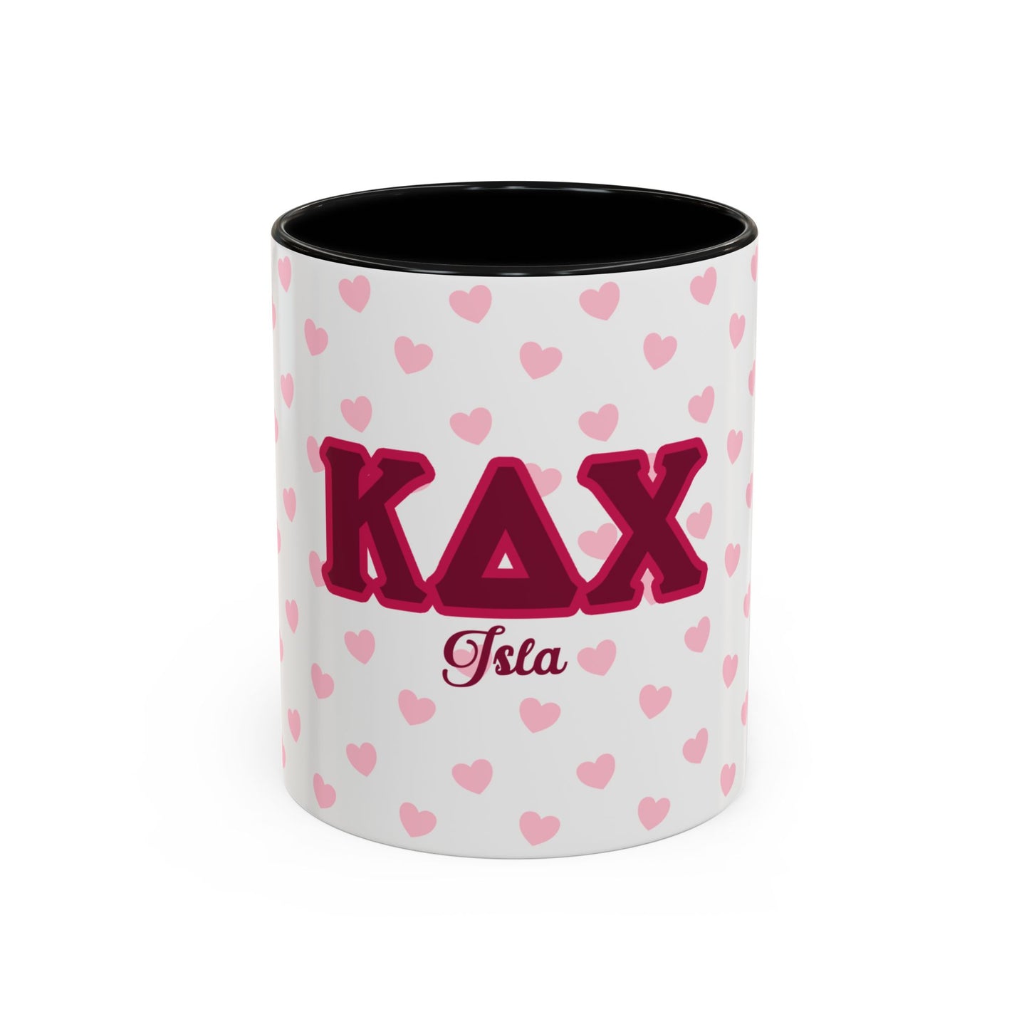 Kappa Delta Chi Personalized Heart Mug - Ivy Society