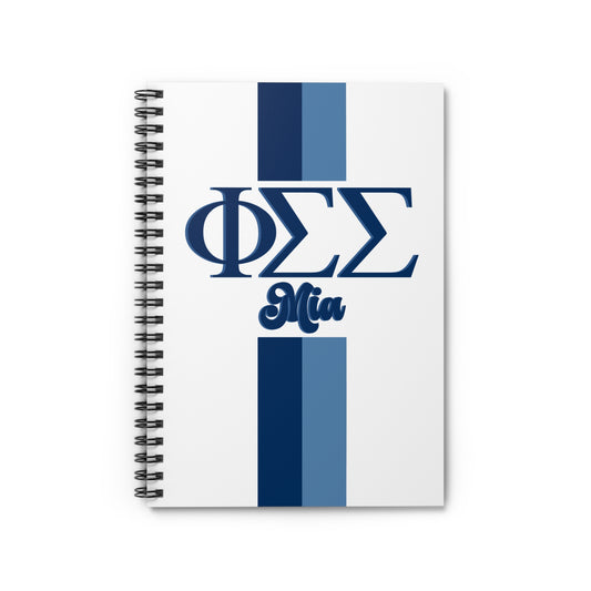 Phi Sigma Sigma Personalized Notebook