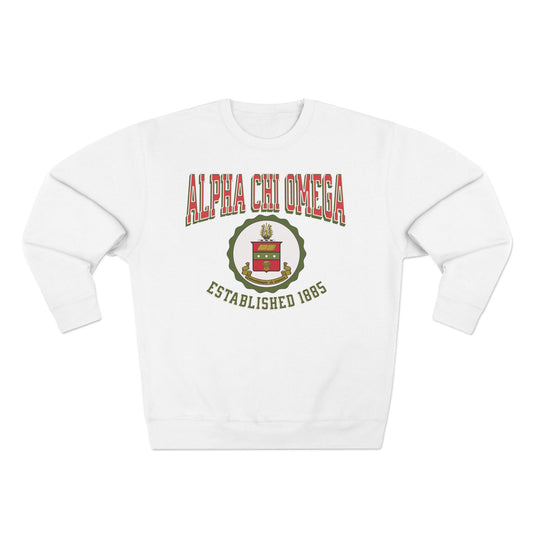 Alpha Chi Omega Crest Sweatshirt