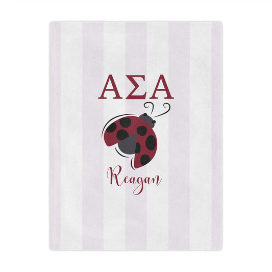 Alpha Sigma Alpha Personalized Blanket - Ivy Society