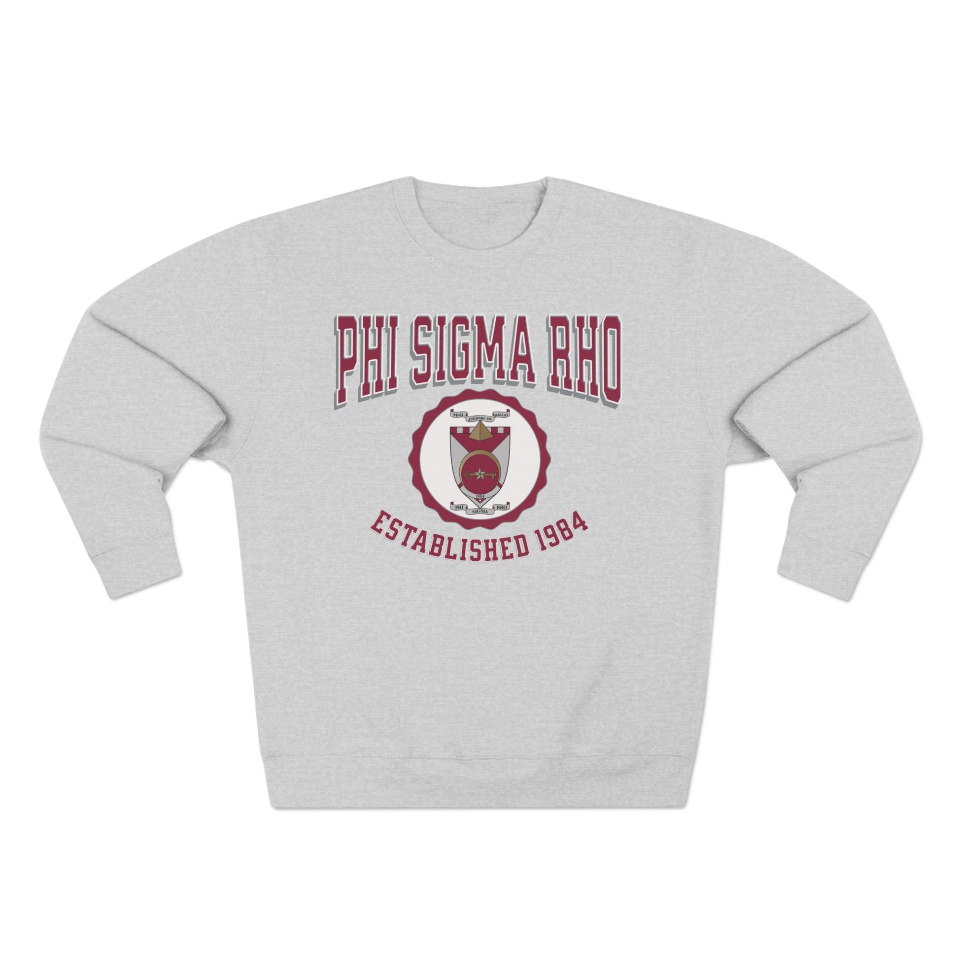 Phi Sigma Rho Crest Sweatshirt - Ivy Society