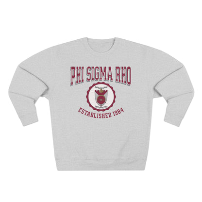 Phi Sigma Rho Crest Sweatshirt - Ivy Society