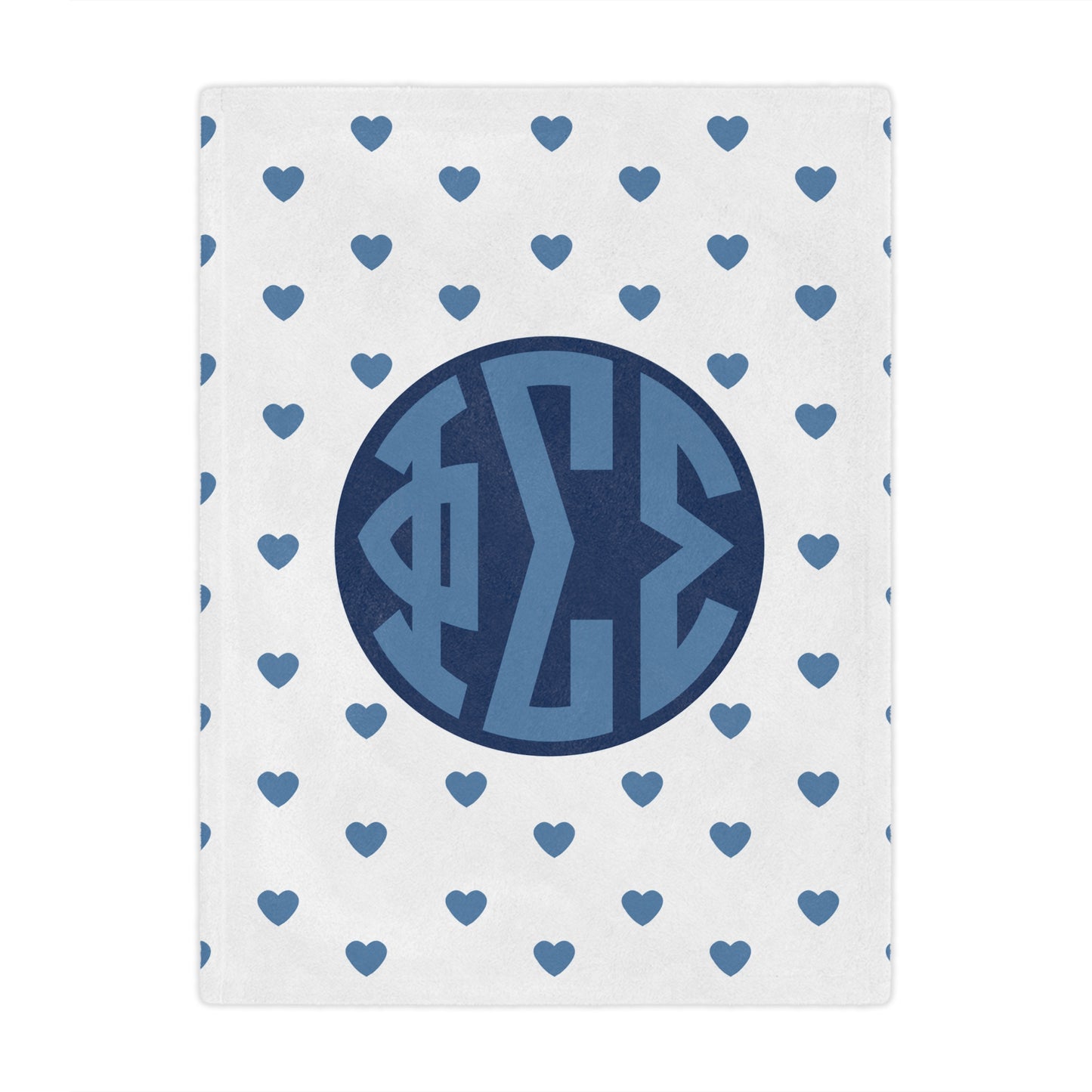 Phi Sigma Sigma Hearts Blanket - Ivy Society