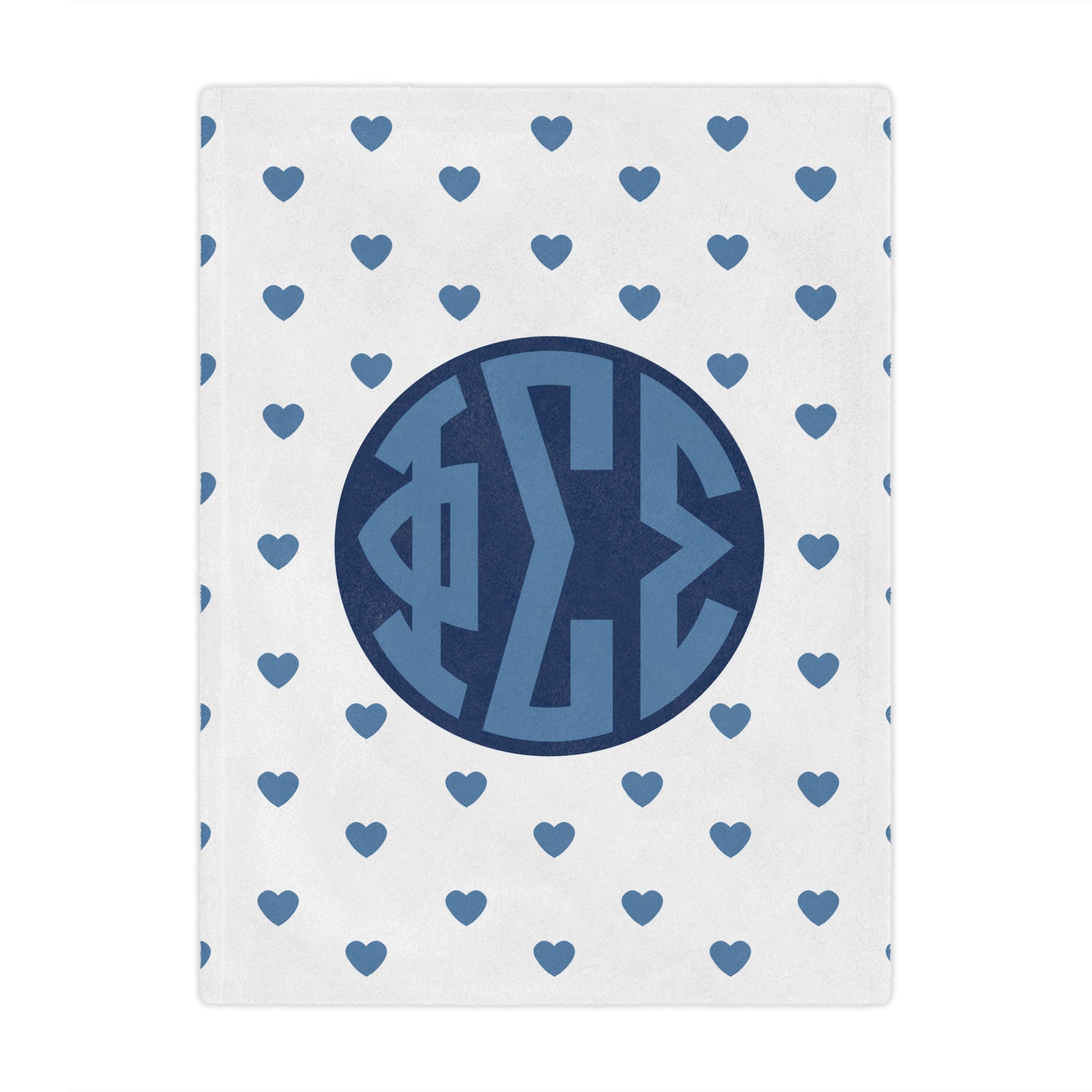 Phi Sigma Sigma Hearts Blanket - Ivy Society