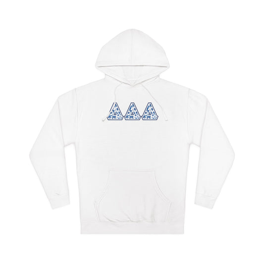 Tri Delta Blue Willow Hoodie - Ivy Society