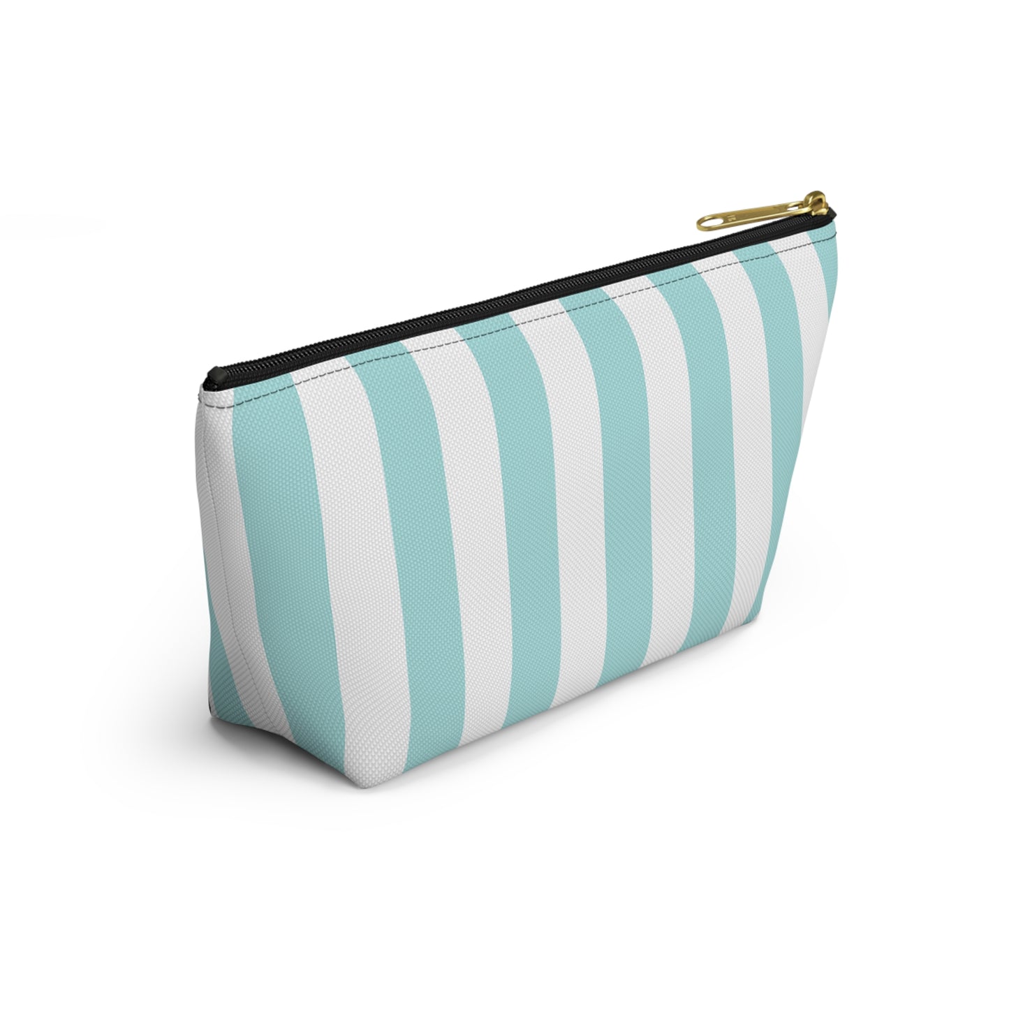 Zeta Tau Alpha Personalized Stripe Makeup Bag - Ivy Society