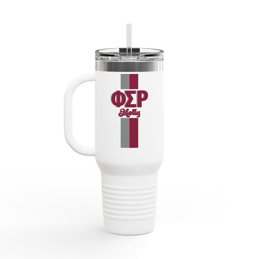 Phi Sigma Rho Personalized 40oz Tumbler - Ivy Society