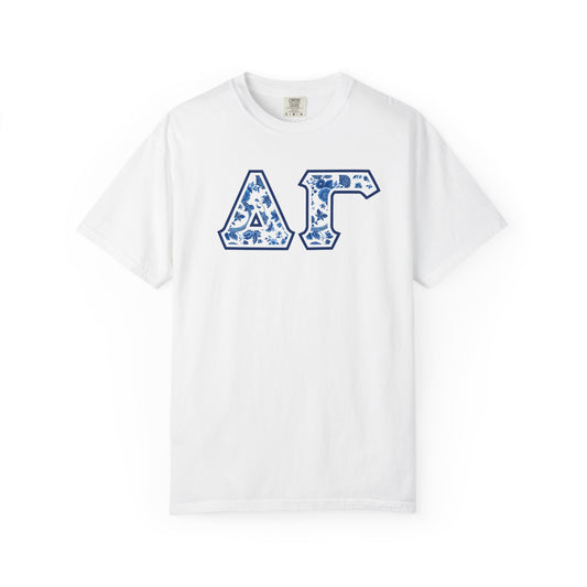 Delta Gamma Blue Willow T Shirt - Ivy Society