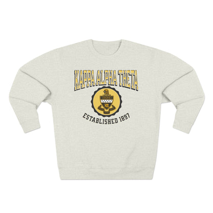 Kappa Alpha Theta Crest Sweatshirt - Ivy Society