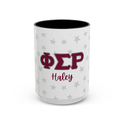 Phi Sigma Rho Personalized Star Mug - Ivy Society