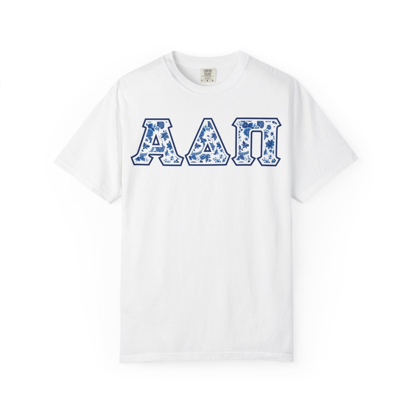 Alpha Delta Pi Blue Willow T Shirt - Ivy Society