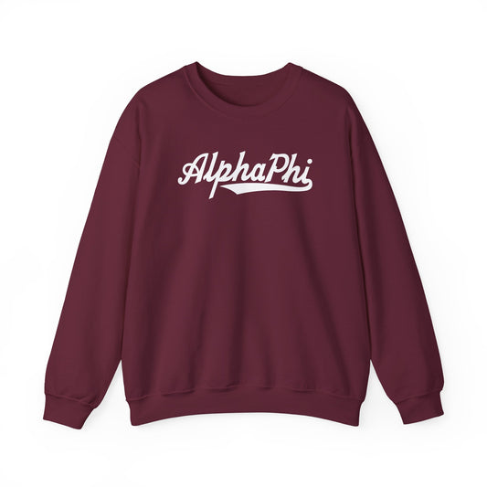Alpha Phi Baseball Sweatshirt - Ivy Society