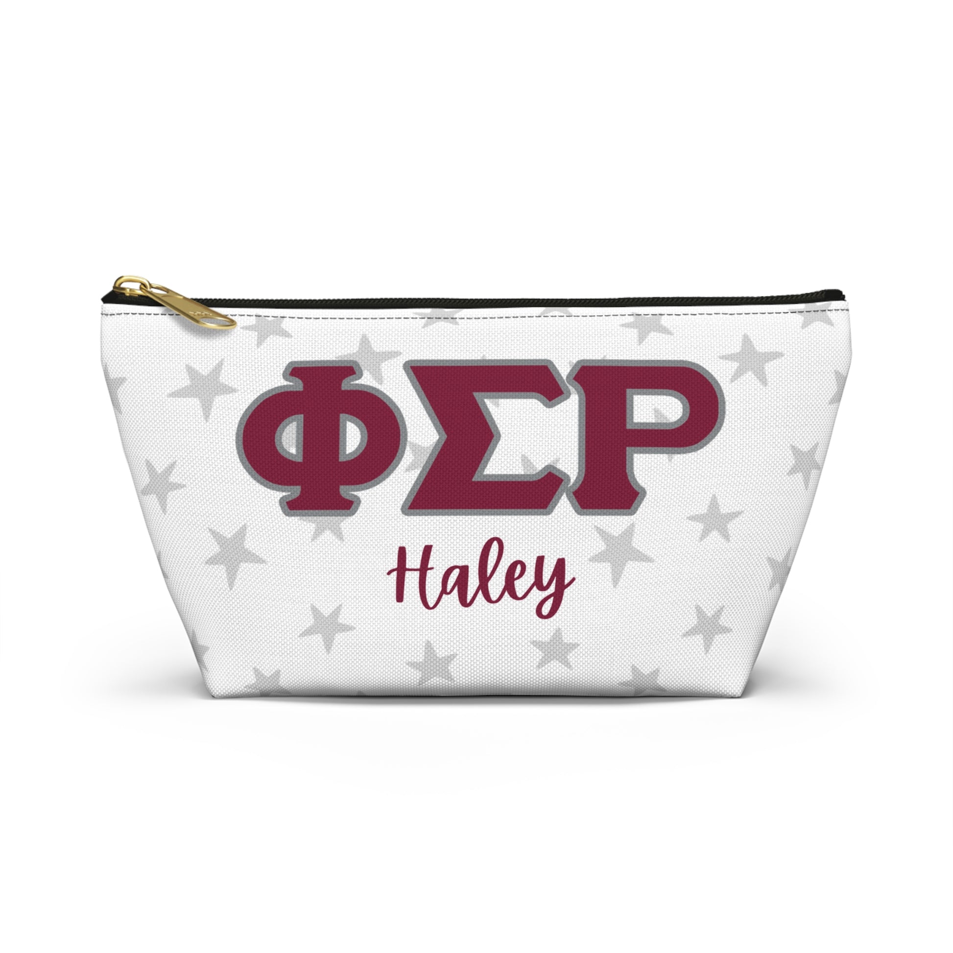 Phi Sigma Rho Personalized Star Makeup Bag - Ivy Society