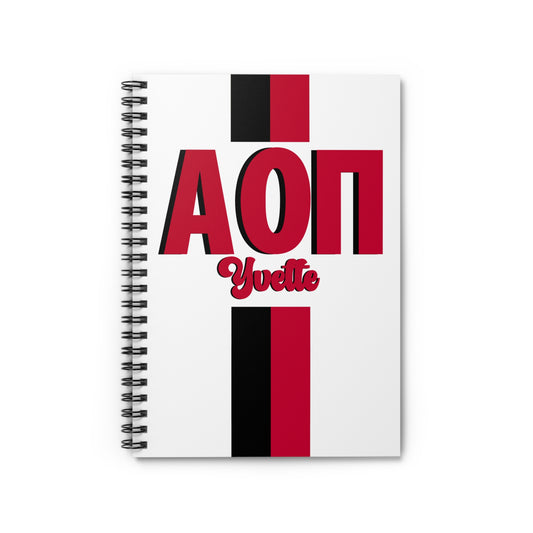 Alpha Omicron Pi Personalized Notebook