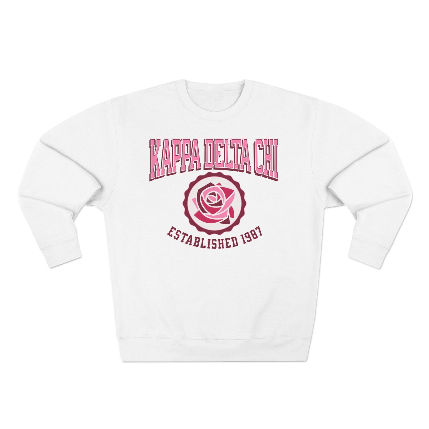 Kappa Delta Chi Rose Sweatshirt - Ivy Society