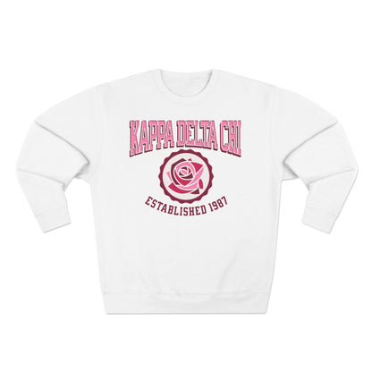 Kappa Delta Chi Rose Sweatshirt - Ivy Society