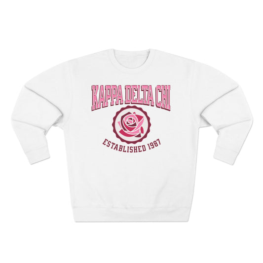 Kappa Delta Chi Rose Sweatshirt - Ivy Society